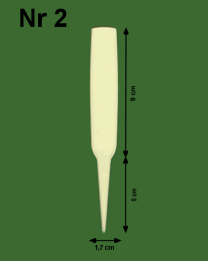 Etiketė Nr.2, Pakuotė 100vnt.