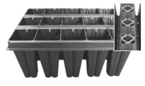Dēstu kasete QP15T/15 (cietā)