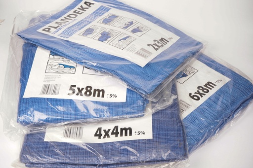 Dangtis 2x2m mėlynas 55gr/kv.m.